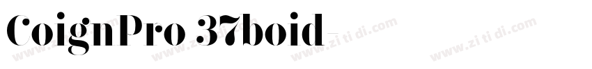 CoignPro 37boid字体转换 CoignPro 37boid字体转换